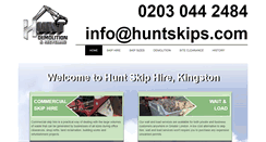 Desktop Screenshot of huntskips.com