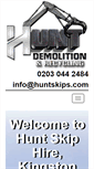 Mobile Screenshot of huntskips.com
